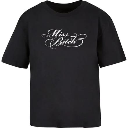 Dames-T-shirt Miss Tee Miss Bitch