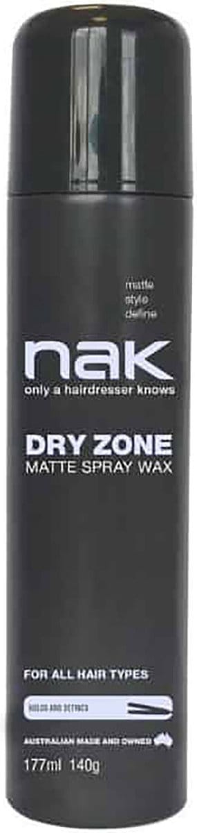 Nancy's Choice - Nak - Dry Zone - Matte Spray Wax - 140 gr
