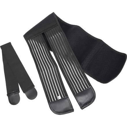 Ribborststeunbrace Ademend Bescherming van ontwrichte ribben Postoperatieve riem M black