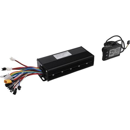 40A 3 Modi Sinusgolf Controller S866 Display Elektrische Fiets Ombouwset voor 36V 48V 52V 1500W black