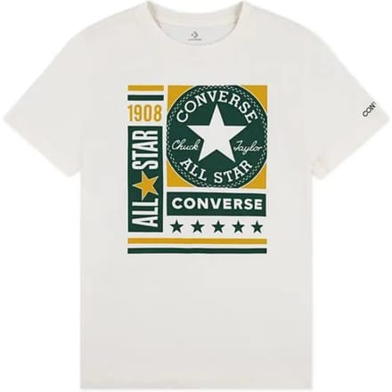 Kinder-T-shirt Converse CNVB Ctp Blocks Logo