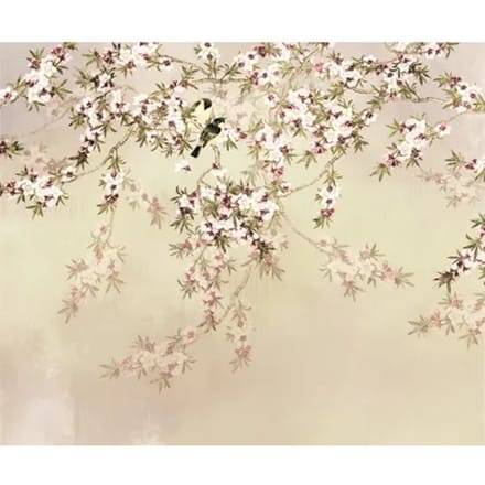 Fotobehang - Love Birds 300x250cm - Vliesbehang