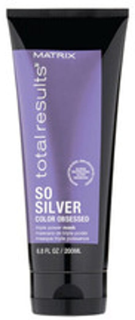 Matrix So Silver Mask – Verzorgend en kleurneutraliserend masker voor blond, grijs en wit haar – 200 ml