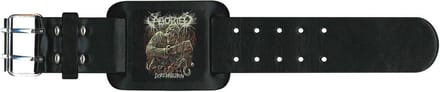 Aborted - Goremagedon - Leren Polsband
