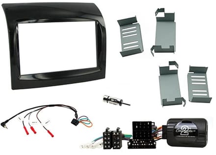 Connects2 - 2-DIN complete installatiekit Citroën/ Fiat/ Peugeot/ diverse modellen