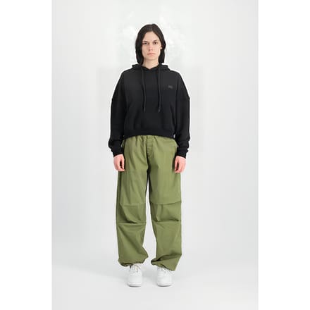 Alpha Industries Alpha Essentials Rl Hoodie Black Taglia: S | Felpe con cappuccio Outlet | Donna | Nero