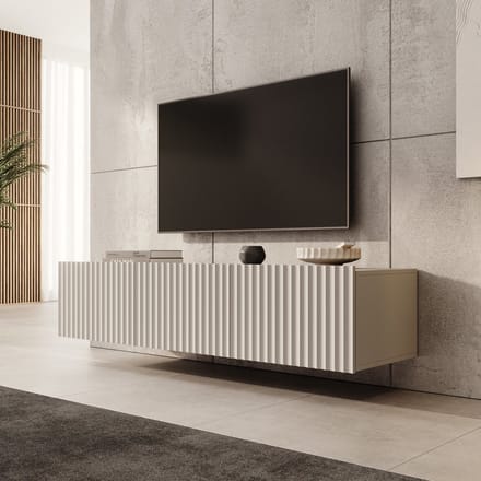 Meubella - TV-Meubel Pepinos - Beige - 150 cm