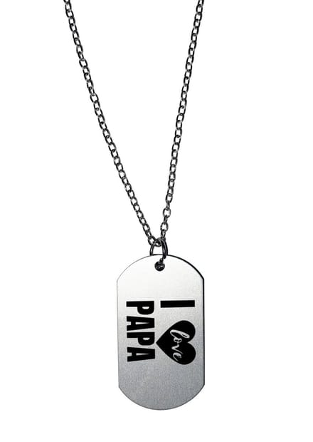 Akyol - ik hou van papa ketting - Papa - familie - cadeau