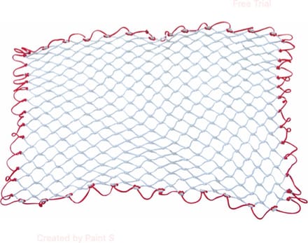 Vervangnet voor mini Tchoukball frame - rebounder net - 76x76 centimeter