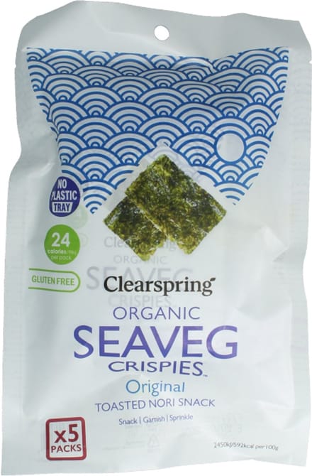 Clearspring Seaveg - crispies original multipack bio 20 Gram