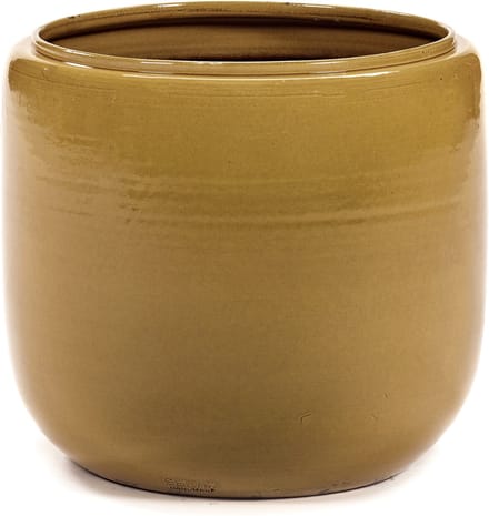 Serax Bloempot-Sierpot Geel D 37cm H 32cm