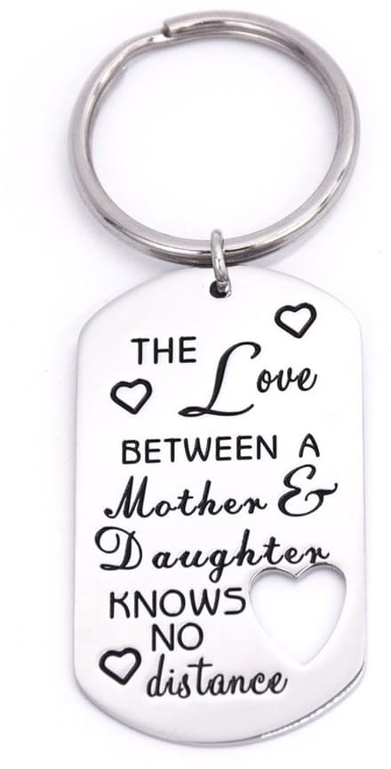 Unieke sleutelhanger moeder en dochter,-shopcentrale design