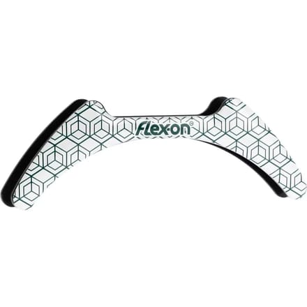 Witte Groene Teugel Stickers Flex-On Cubic