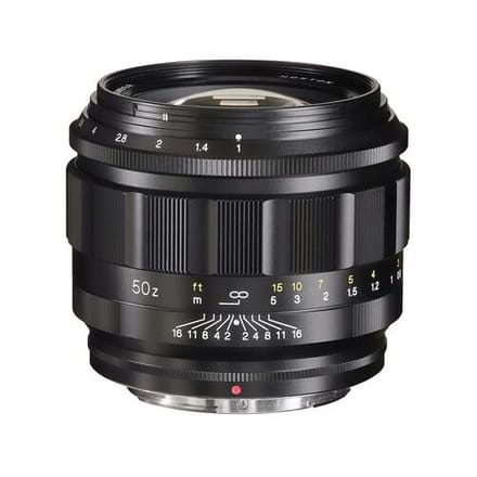 VoigtlÃ¤nder Nokton 50mm f/1.0 asferisch  Nikon Z