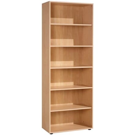PALENQUE boekenkast, 6 OH, B 800 x D 400 x H 2160 mm, ahorndecor