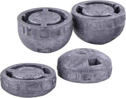Guru Window Feeder Weights - Large - Weight Pack Light - 30g + 40g - Grijs