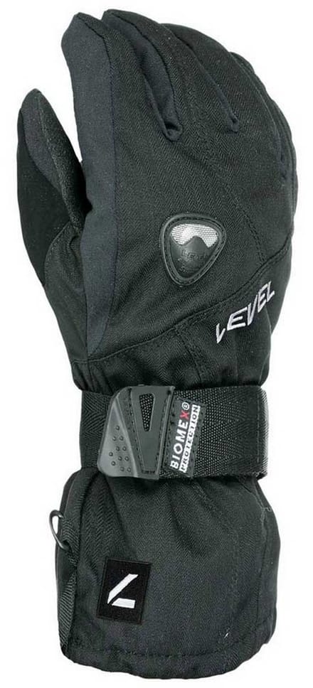 Level Fly Handschoenen Zwart XL Jongens,Meisjes
