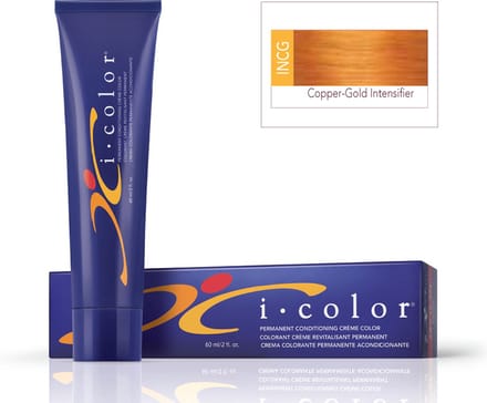 ISO i color Permanent Conditioning Crème Color 60ml Copper-Gold Intensifier