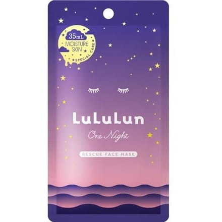 LuLuLun - One Night Rescue Face Mask Moisture Skin - 1 pcs