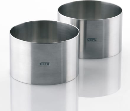 GEFU Dessertringenset - Rond