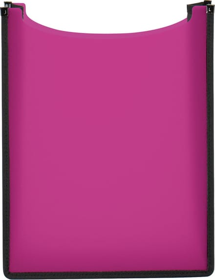 Heftbox Flexi pink/transluzent
