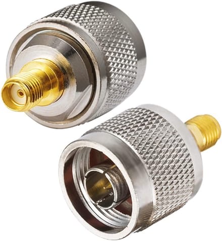 SMA Female naar N-Type Male Adapter voor Wi-Fi Antenne Kabel (2 Stuks)