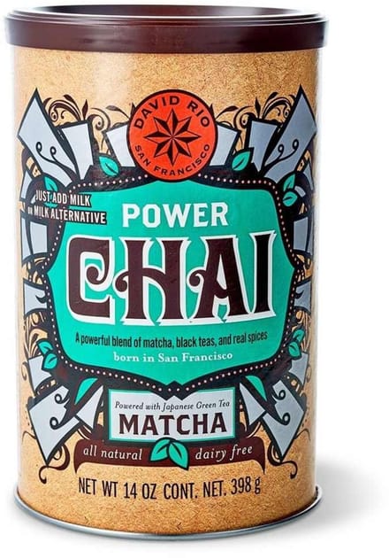 David Rio Chai Tea Latte Power Chai® Matcha (vegan en zuivelvrij)