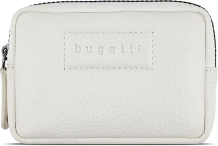 Bugatti Elsa Sleutel portemonnee Leer 10.5 cm - weiß
