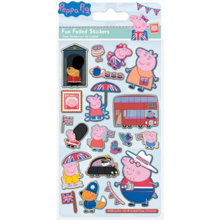 Peppa Pig herbruikbare stickers 3+ - kerstcadeau