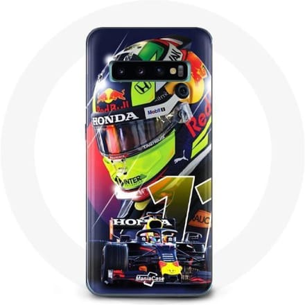 Case voor Samsung Galaxy S10 plus Formule 1 Sergio Pérez F1-coureur