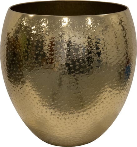 Ter Steege Bloempot Selena Metaal Goud D 31 cm H 30 cm