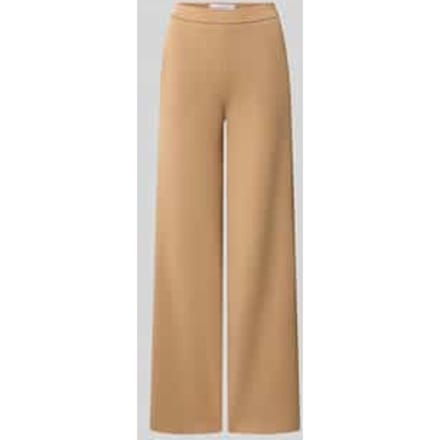 regular fit wijde broek met zij-steekzakken model 'PALINA'