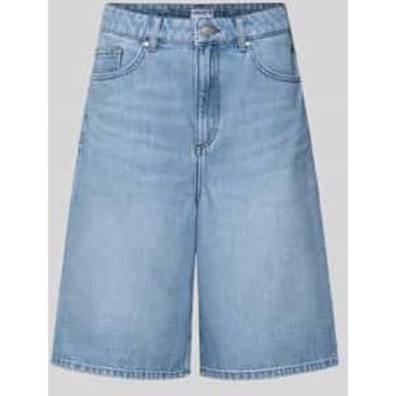 Bermuda's in denim-look