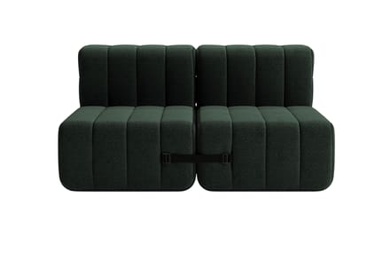 Ambivalenz Curt - Set van 4 - bv. Flexibele 2-zitter - Dama 0061 (donkergroen)