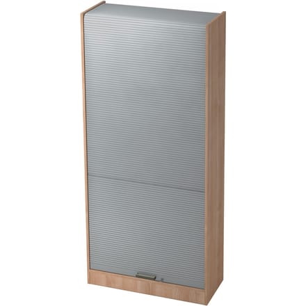 SIGNA R90 SG - Walnoot/Zilver Greeplijst kunststof
