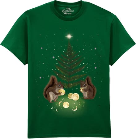 Eekhoorns Midnight Feast The Coloured House T-shirt M