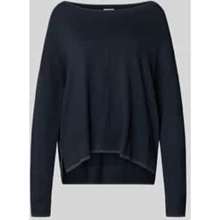 relaxed fit pullover van viscosemix model 'MAGLIA CHIUSA'