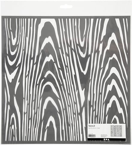 Sjabloon, boom, afm 30,5x30,5 cm, dikte 0,31 mm, 1 vel