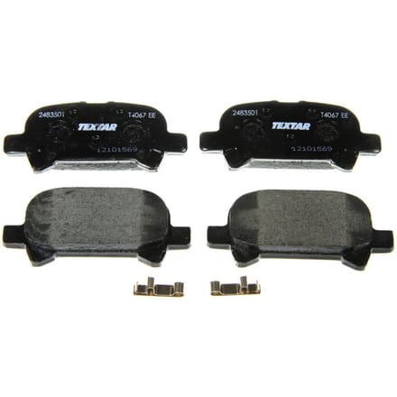 Remblokset TEXTAR 2483501, achter