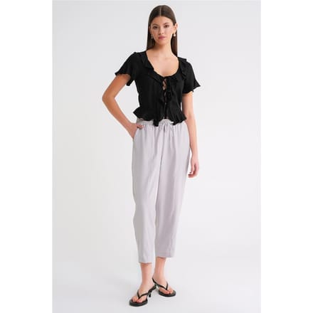 Salwar Fit Tailleband Broek