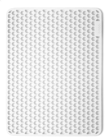 Bodo® Gootsteenmat - Rechthoekig - Onderzetter - Wit - 30 x 40 cm
