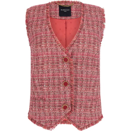 GUESS Claudia Vest Flowering Peony Twee Größe: 46 | Gilets Outlet | Damen