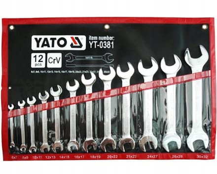 Yato - Set van Steeksleutels - 6-32mm - 12 stuks