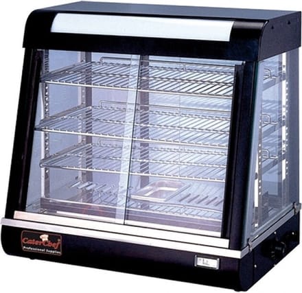 CaterChef warmhoudvitrine - 690x440x660 mm (bxdxh)