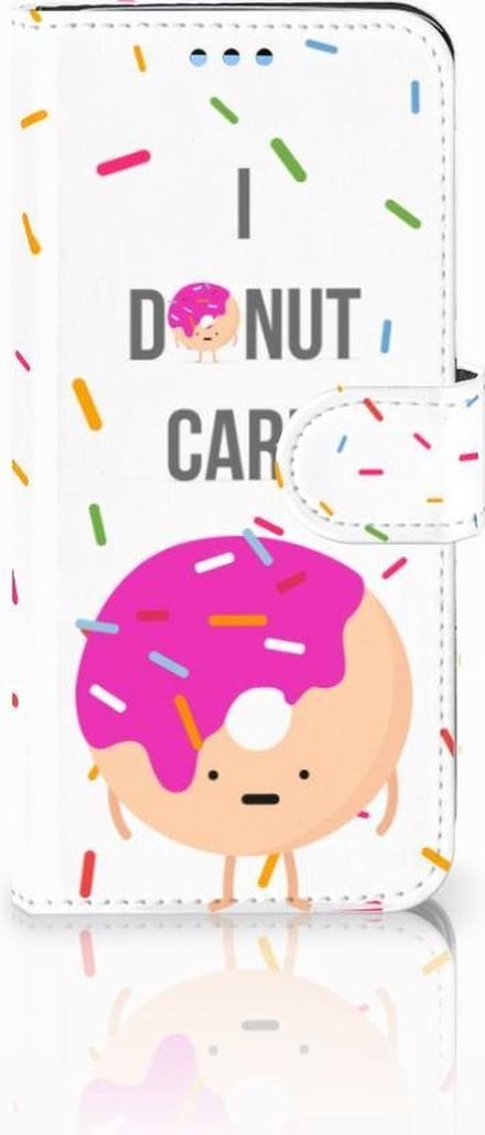 Samsung Galaxy S9 Book Cover Donut Roze