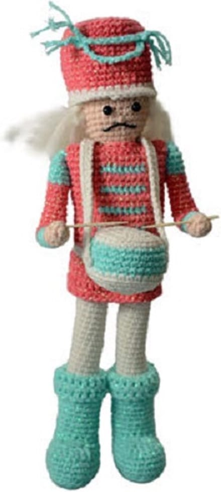 Haakpakket Notenkraker Roze, Turquoise