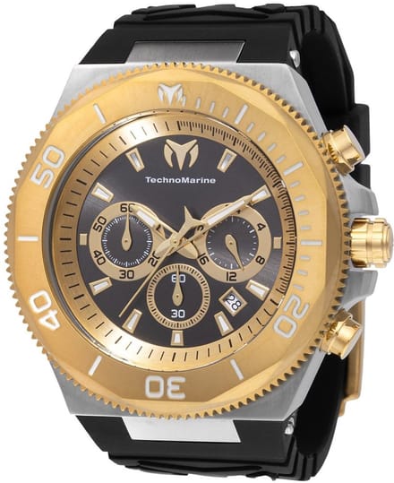 TechnoMarine Manta TM-224018 Herenhorloge - Quartz Uurwerk - 49 mm