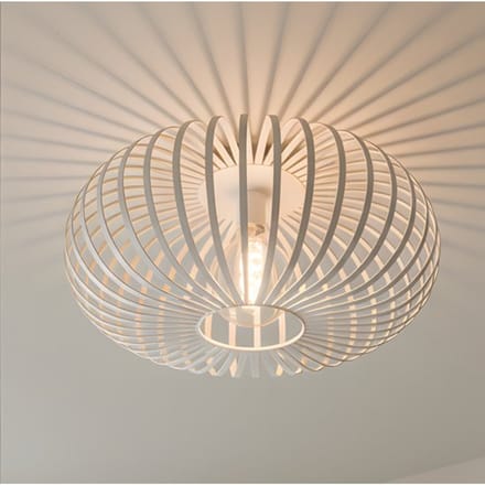 Nolt Plafondlamp Beige - Plafonniere E27 Lamp - Industrieel - Taupe - ⌀ 40cm
