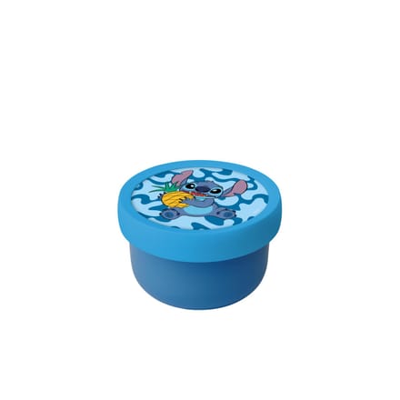 Mepal Fruitbox Campus - 300 ml - Inclusief fruitvorkje - Sluit goed af - Snackdoosje - Stitch
