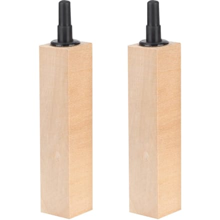 2 Pièces/Ensemble Diffuseur Pierre à Air en Bois Naturel pour Aquarium(L) L beige